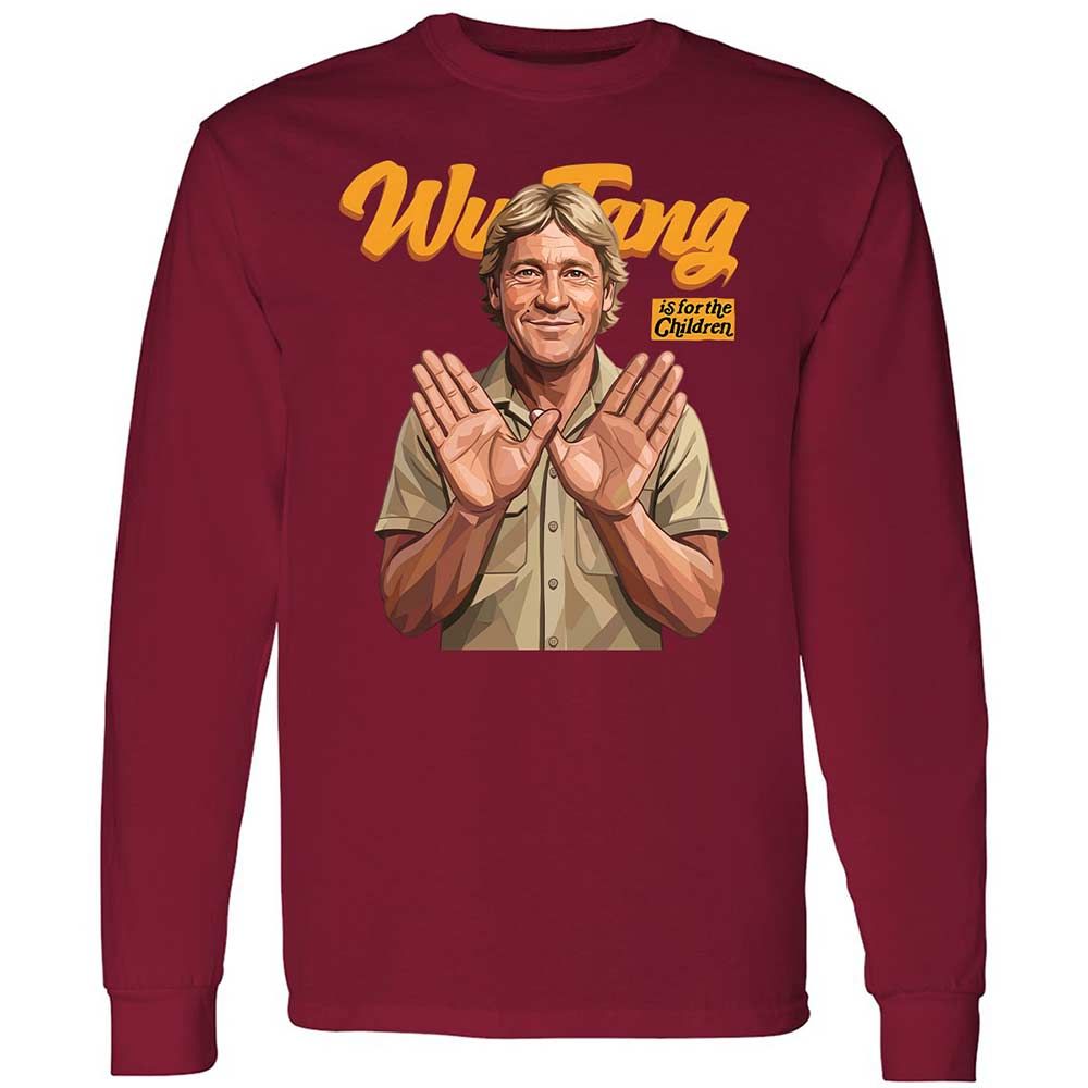 Steve Irwin or the Children - Cardinal Red - 7