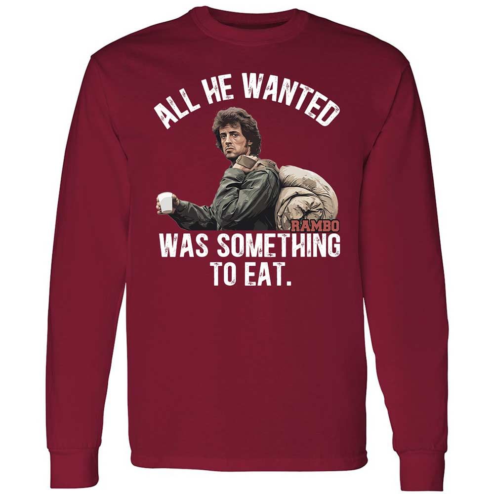 Long Sleeve T-Shirt - G3RH83A1 - Cardinal Red - 7