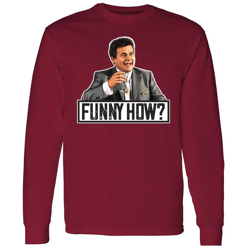 Long Sleeve T-Shirt - M8VDBLZT - Cardinal Red - 7