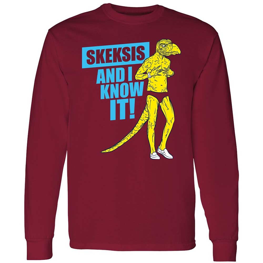 I know It Skeksis - Cardinal Red - 7