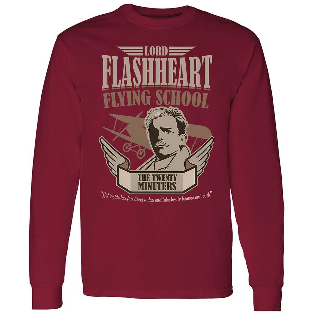 Long Sleeve T-Shirt - 5MQZJCTF - Cardinal Red - 7