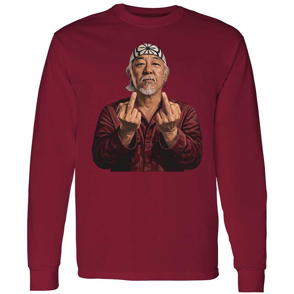 Long Sleeve T-Shirt - E5JKNUR6 - Cardinal Red - 7