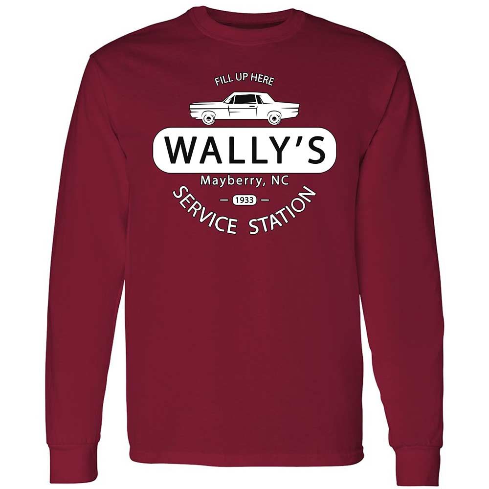 Long Sleeve T-Shirt - 7FWUPTQN - Cardinal Red - 7