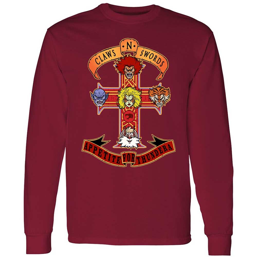 Long Sleeve T-Shirt - HYSDNGJ1 - Cardinal Red - 7