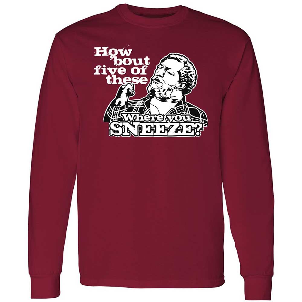 Long Sleeve T-Shirt - FU19B1DL - Cardinal Red - 7