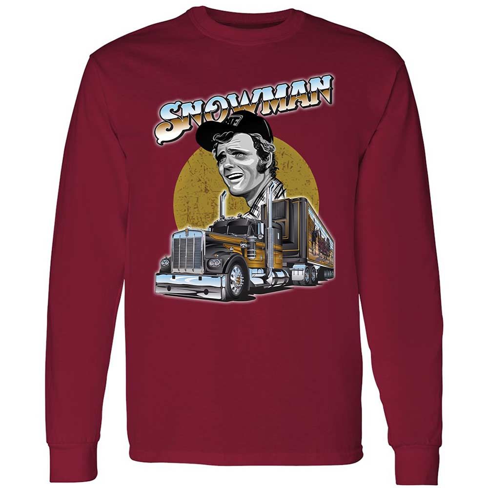 Long Sleeve T-Shirt - QBJ7M7H4 - Cardinal Red - 7