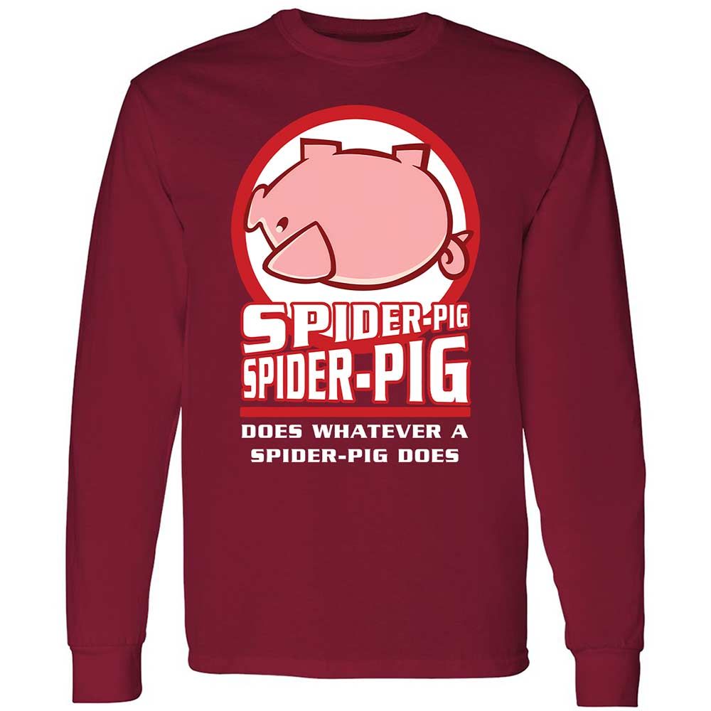 Spider-Pig, Spider-Pig - Cardinal Red - 7