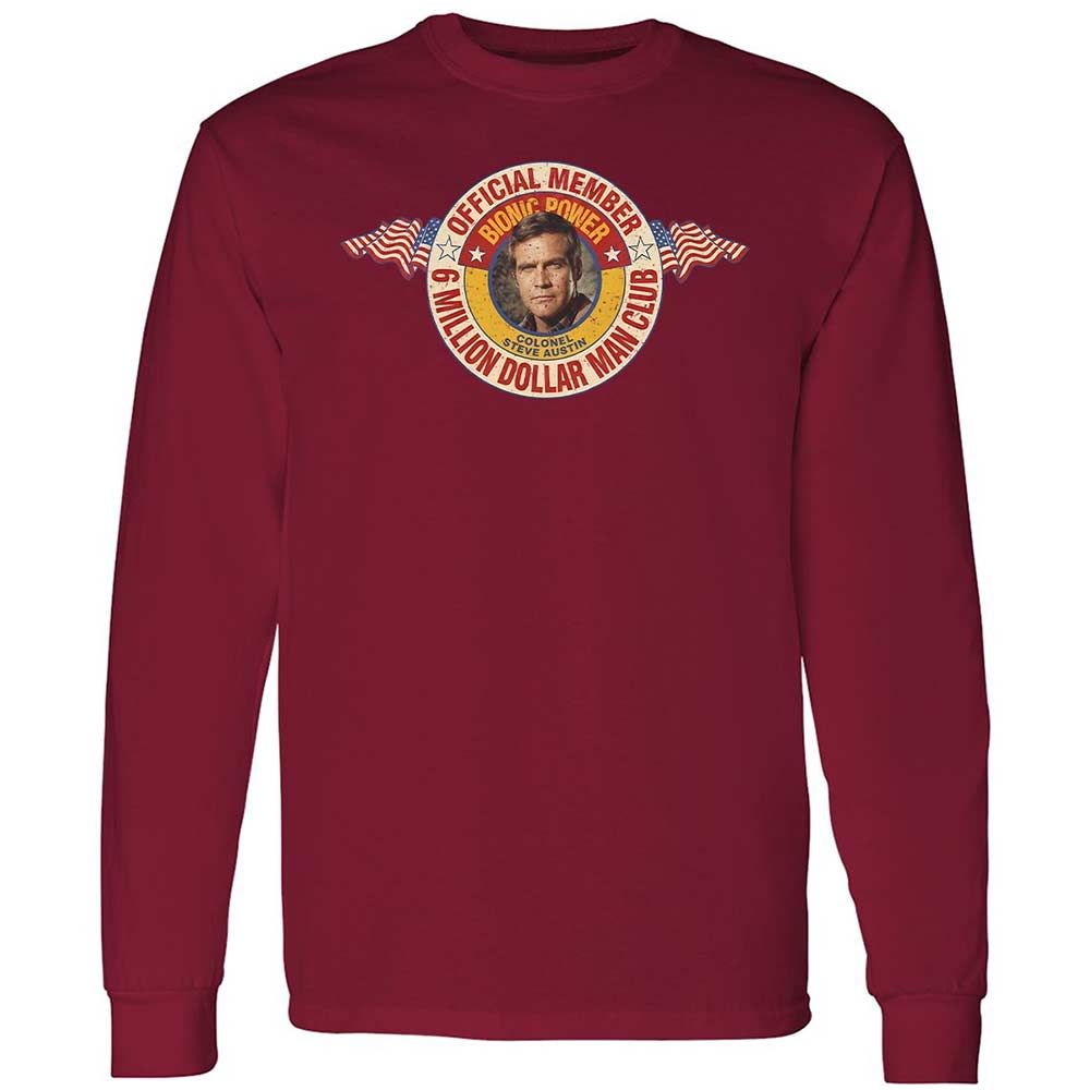 Long Sleeve T-Shirt - D1VGR2YN - Cardinal Red - 7