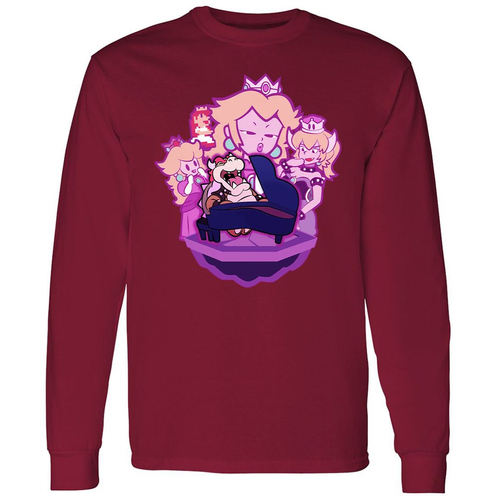 Long Sleeve T-Shirt - 7TN4J4SQ - Cardinal Red - 7