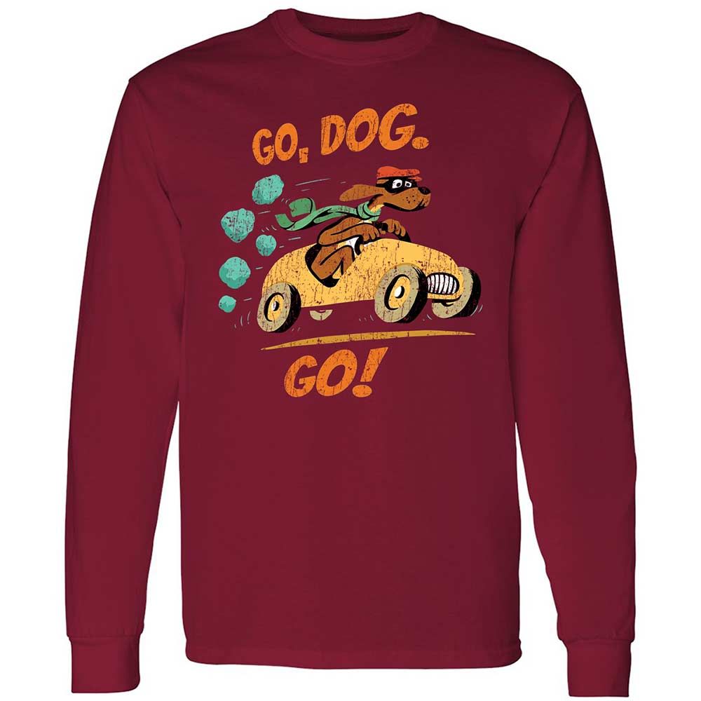 Long Sleeve T-Shirt - Y7CJBYHL - Cardinal Red - 7