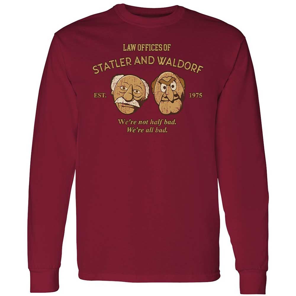 Long Sleeve T-Shirt - B1ZBFFE1 - Cardinal Red - 7