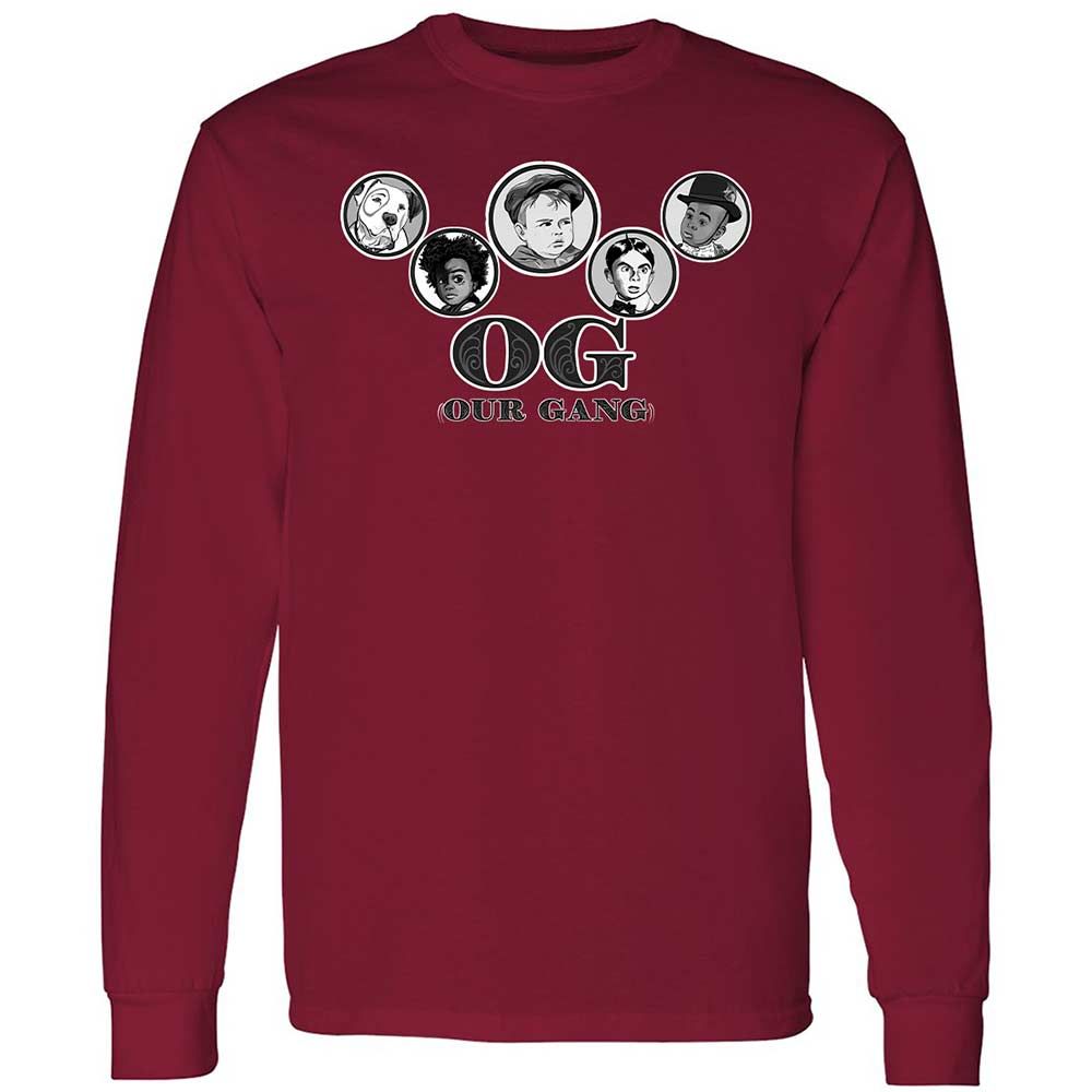 Long Sleeve T-Shirt - GJD3BQGJ - Cardinal Red - 7