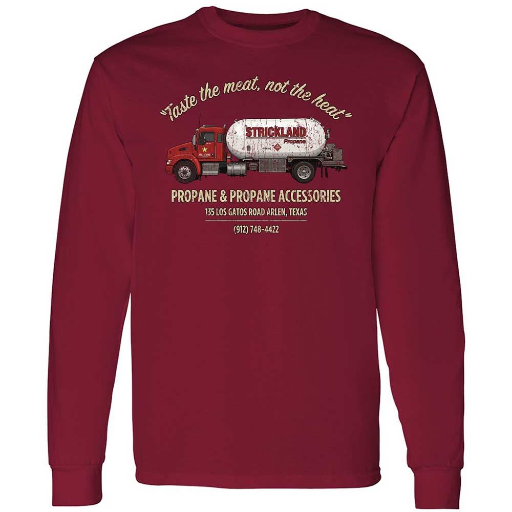 Long Sleeve T-Shirt - 3JGYV616 - Cardinal Red - 7
