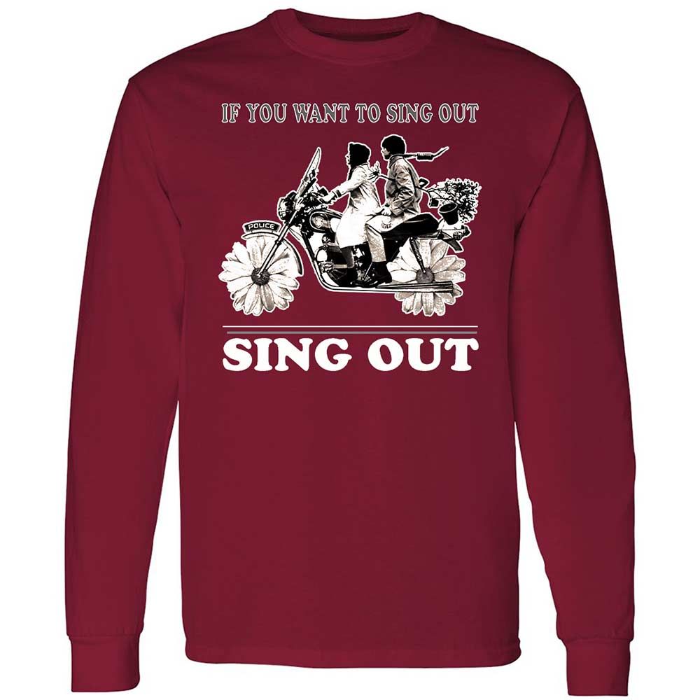 If you want to sing out, sing out - Cardinal Red - 7