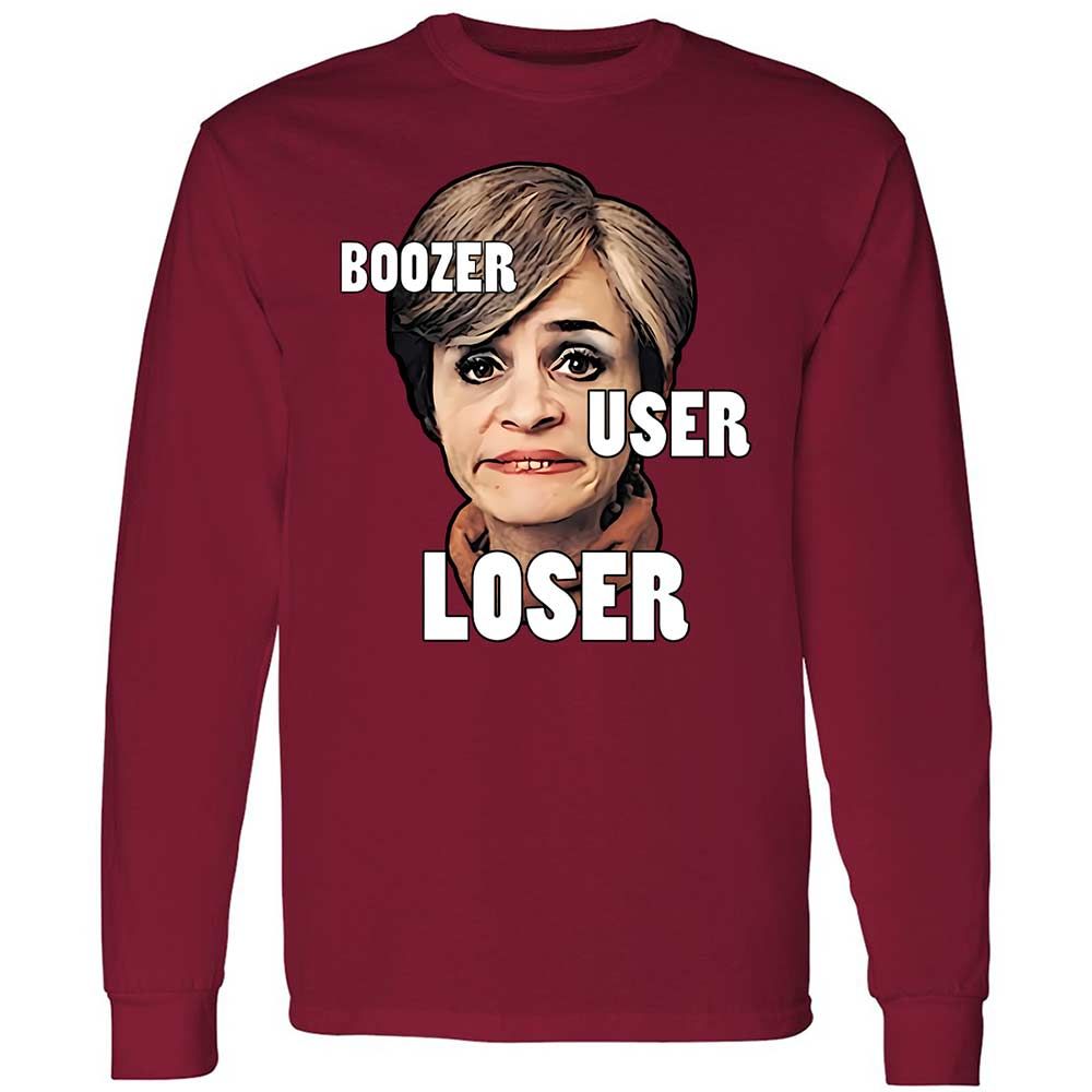 I was a boozer, a user, and a loser - Cardinal Red - 7