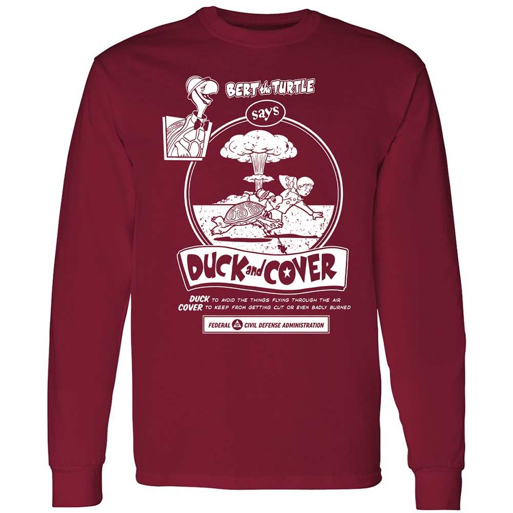 Long Sleeve T-Shirt - XMTVZS2G - Cardinal Red - 7