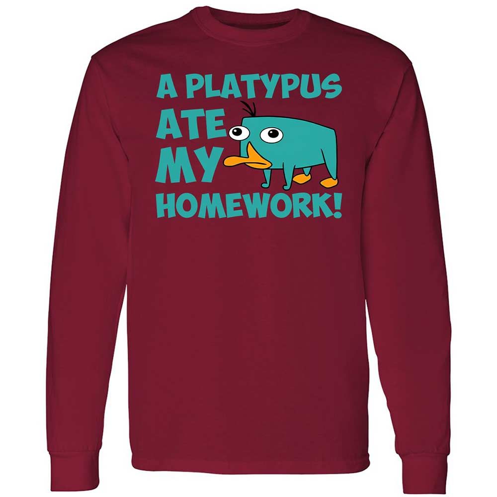 Long Sleeve T-Shirt - 6LXPWY7V - Cardinal Red - 7