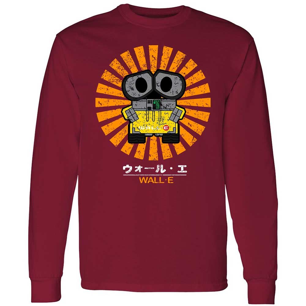 Long Sleeve T-Shirt - 9616VJAC - Cardinal Red - 7