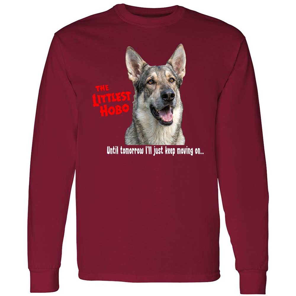 Long Sleeve T-Shirt - HJWBSS6U - Cardinal Red - 7