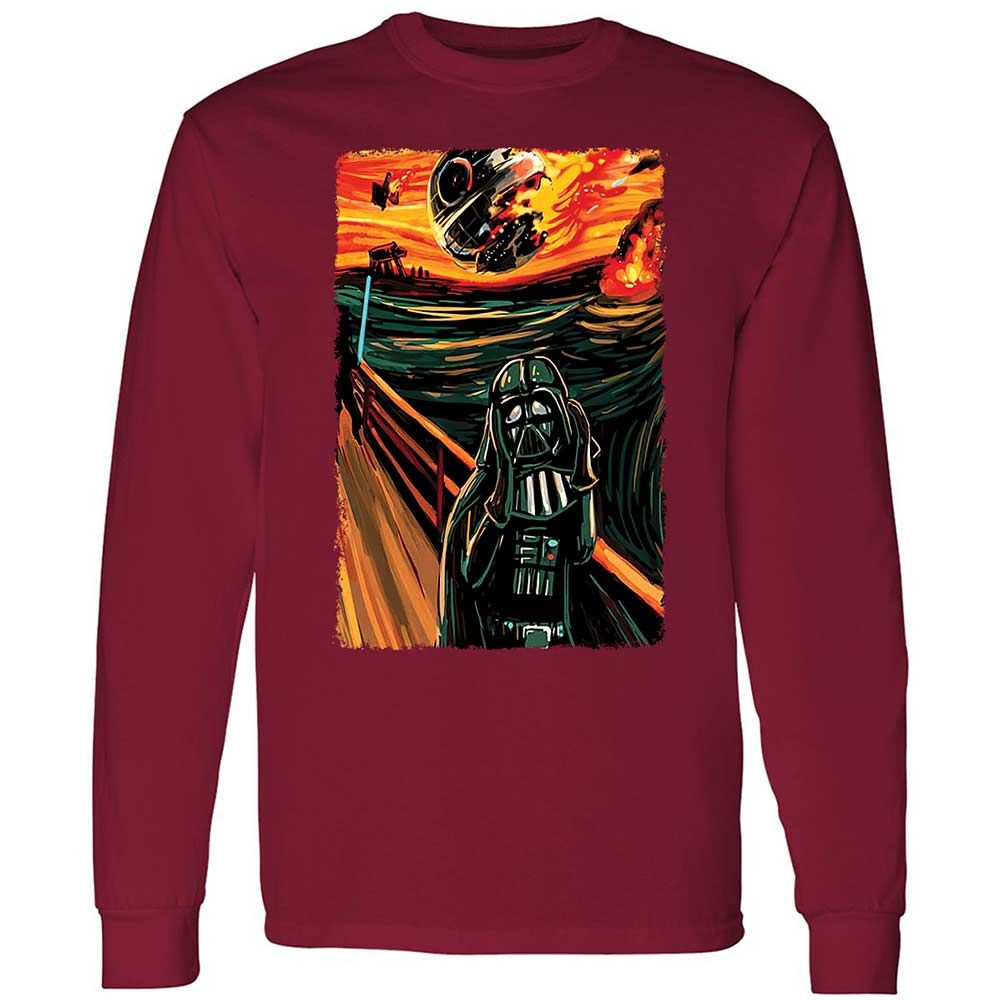 Long Sleeve T-Shirt - 8J1P1ALZ - Cardinal Red - 7
