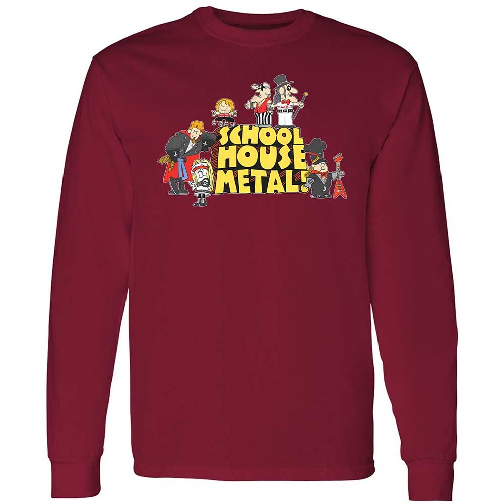 School House Metal - Cardinal Red - 7