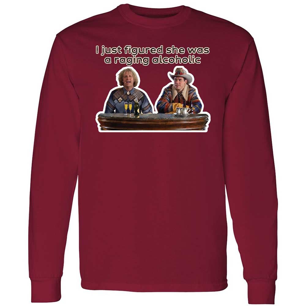 Long Sleeve T-Shirt - 5WN8ELDR - Cardinal Red - 7