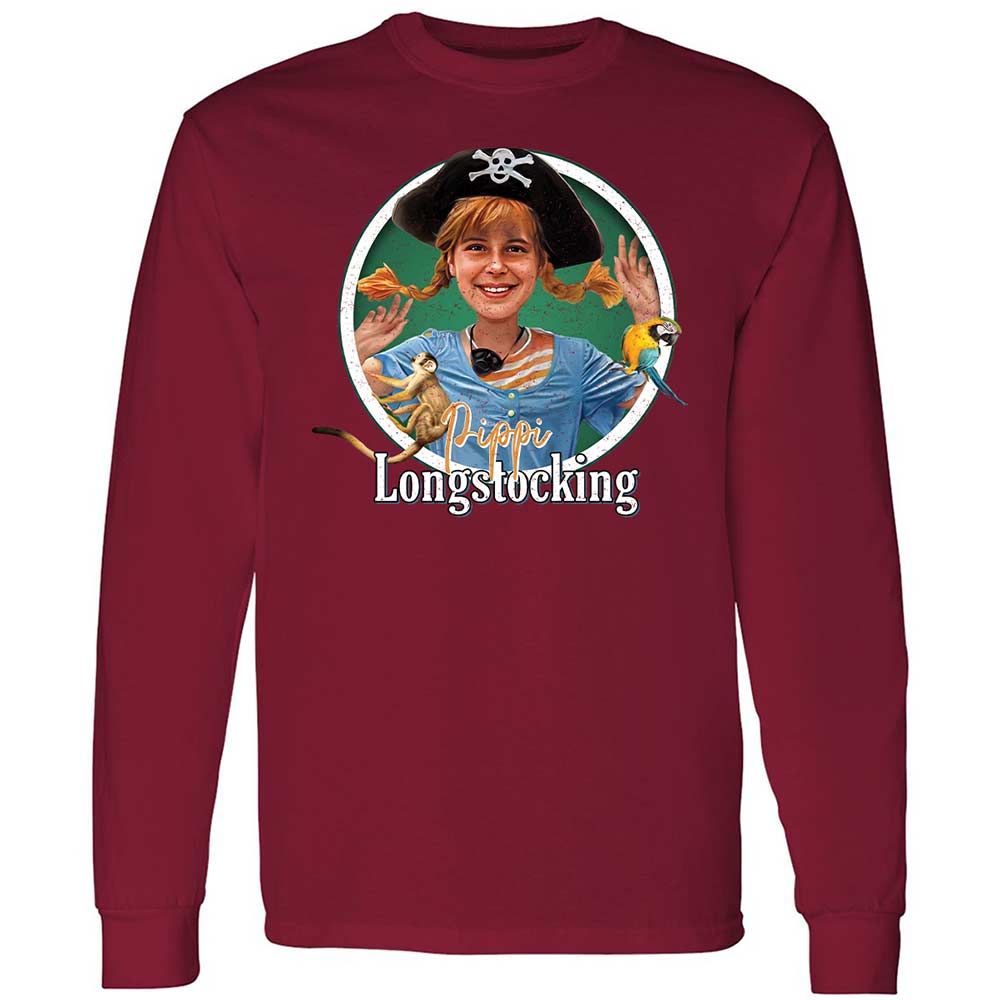 Long Sleeve T-Shirt - QUQ1PT24 - Cardinal Red - 7