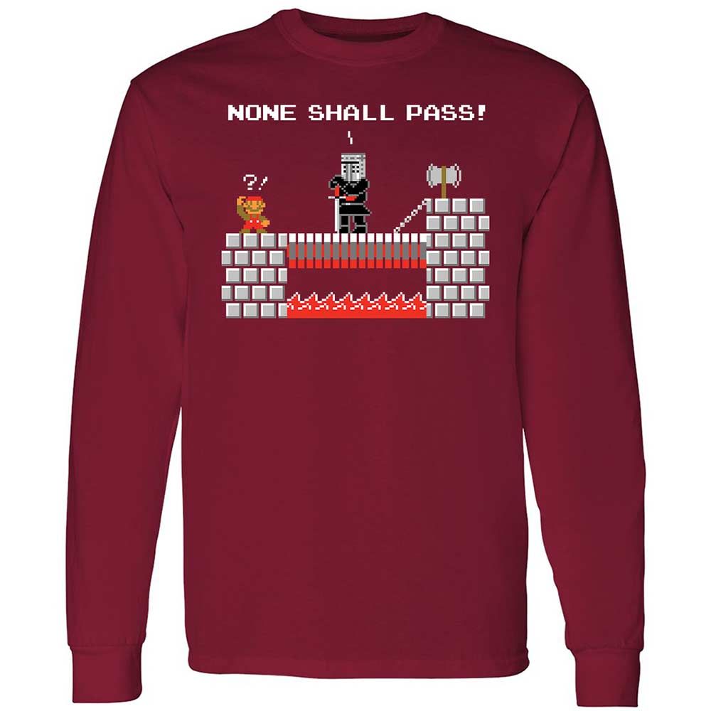 No Plumbers Shall Pass - Cardinal Red - 7
