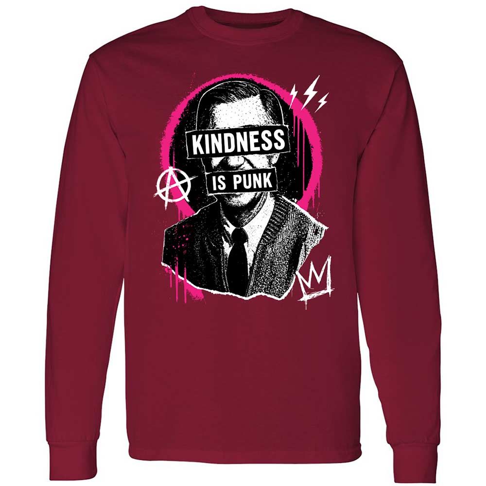 Kindness is Punk - Cardinal Red - 7