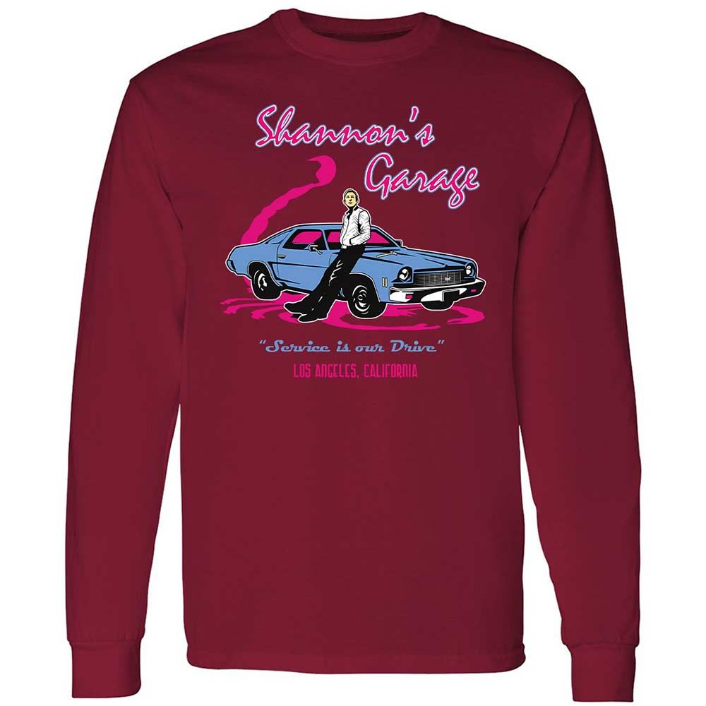Shannon's Garage - Cardinal Red - 7