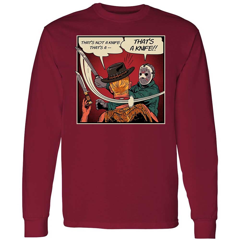 That's a Knife! - Cardinal Red - 7