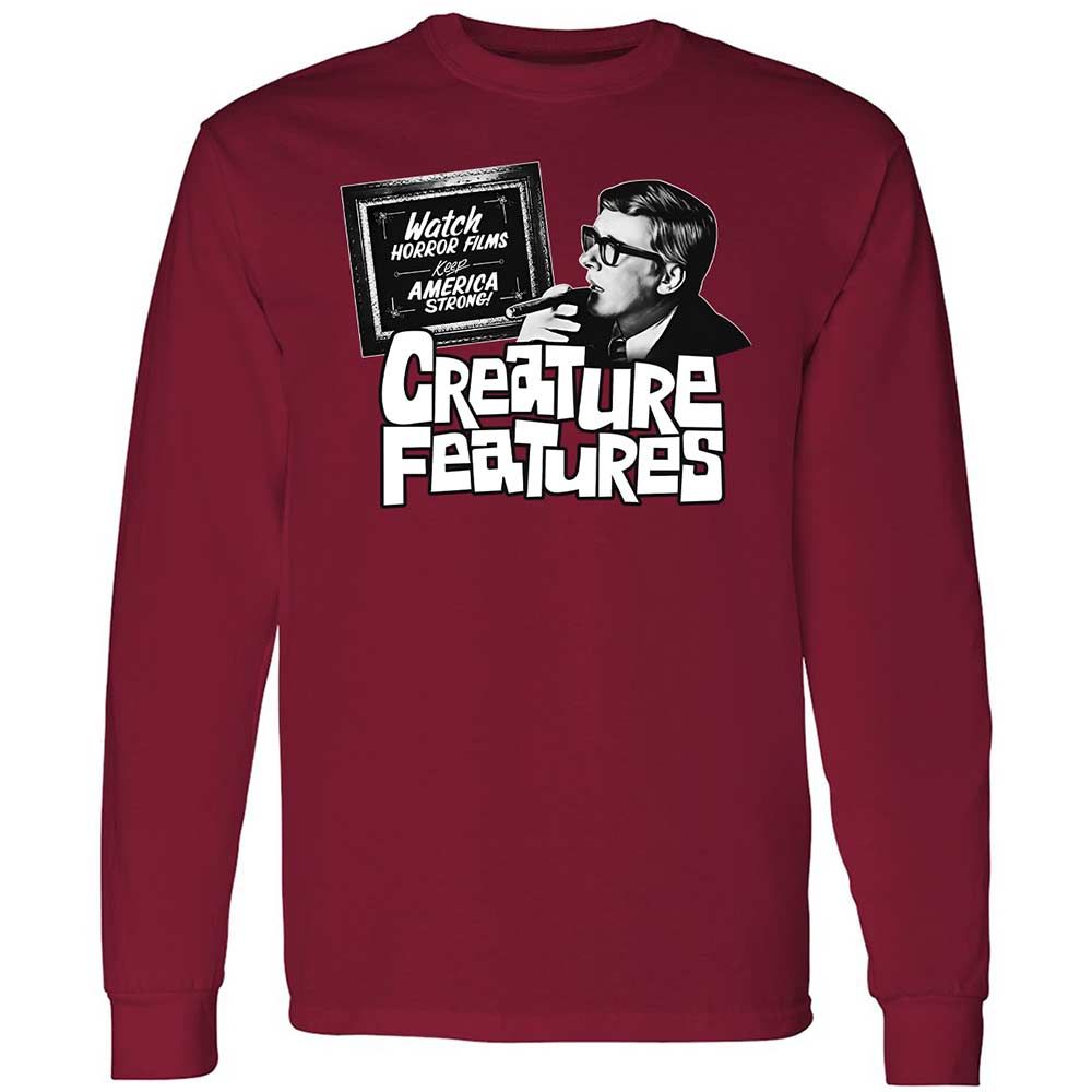 Bob Wilkins Creature Features - Cardinal Red - 7