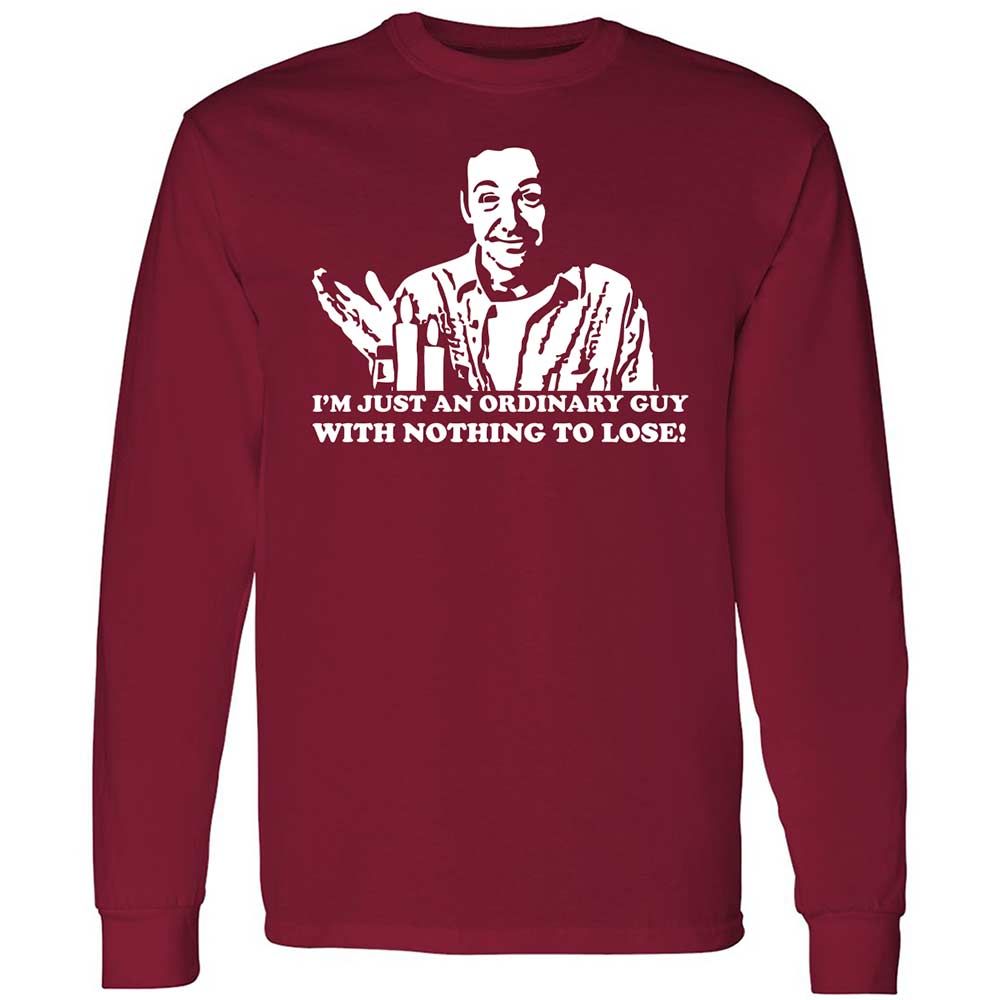 Long Sleeve T-Shirt - W7786DGC - Cardinal Red - 7
