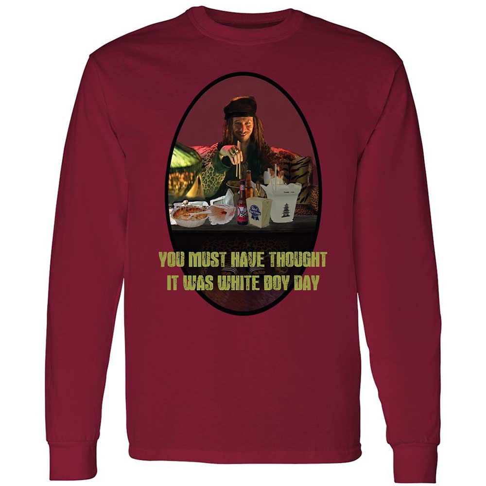 Long Sleeve T-Shirt - 7ZVUAPQF - Cardinal Red - 7