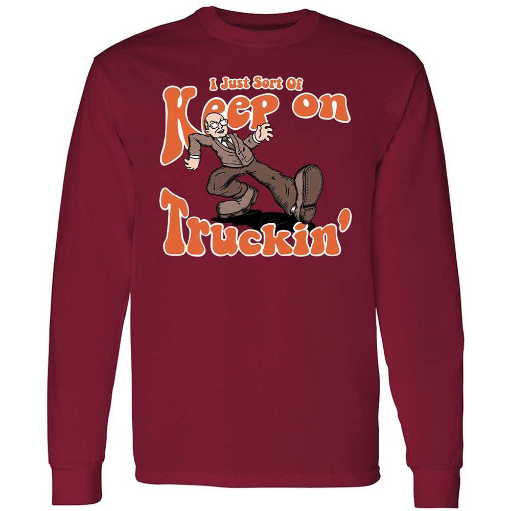 Long Sleeve T-Shirt - V8LY7LD2 - Cardinal Red - 7