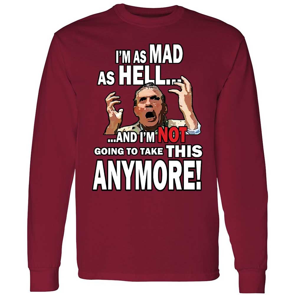 I'm as Mad As Hell - Cardinal Red - 7