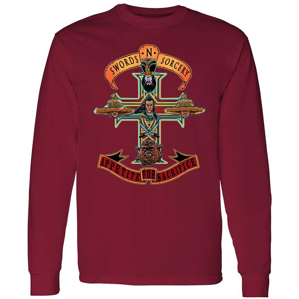 Long Sleeve T-Shirt - HTFCZABX - Cardinal Red - 7