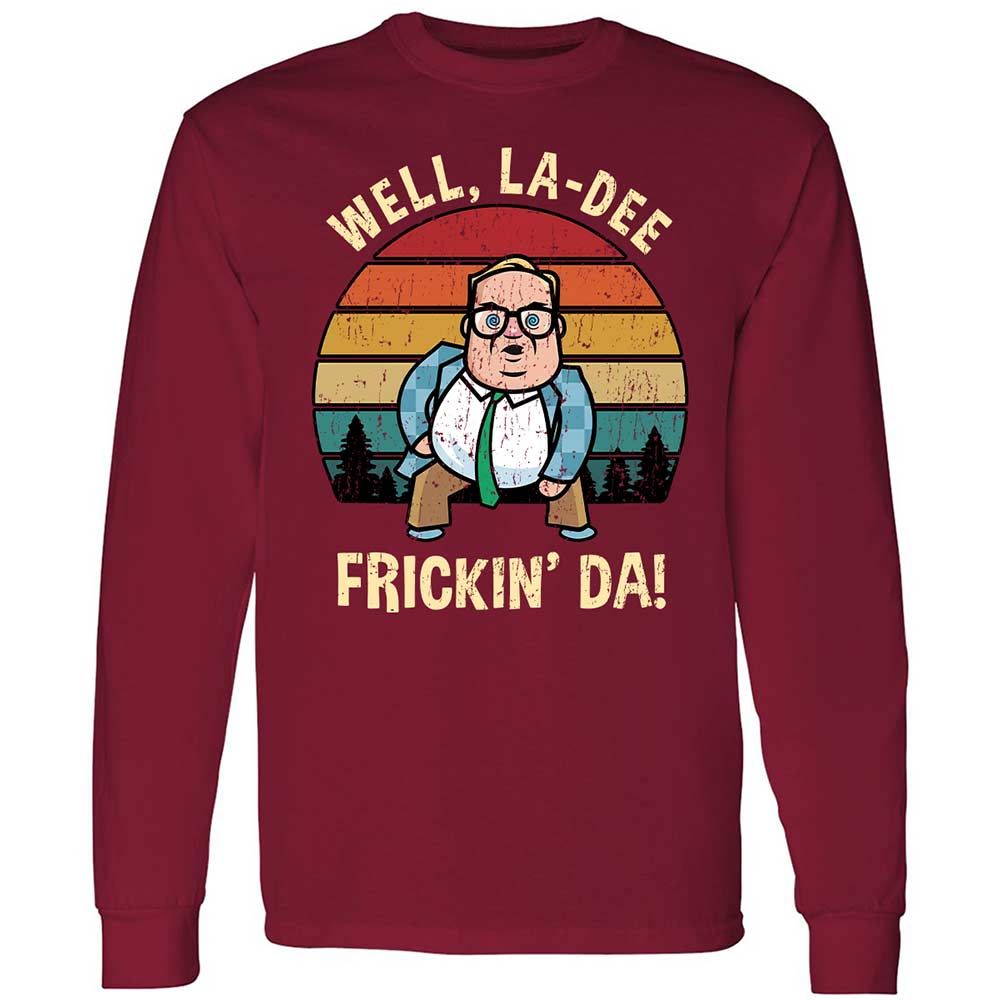 La-Dee-Frickin-Da - Cardinal Red - 7