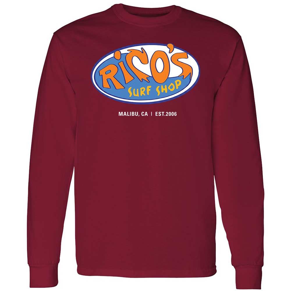 Rico's Surf Shop - Cardinal Red - 7