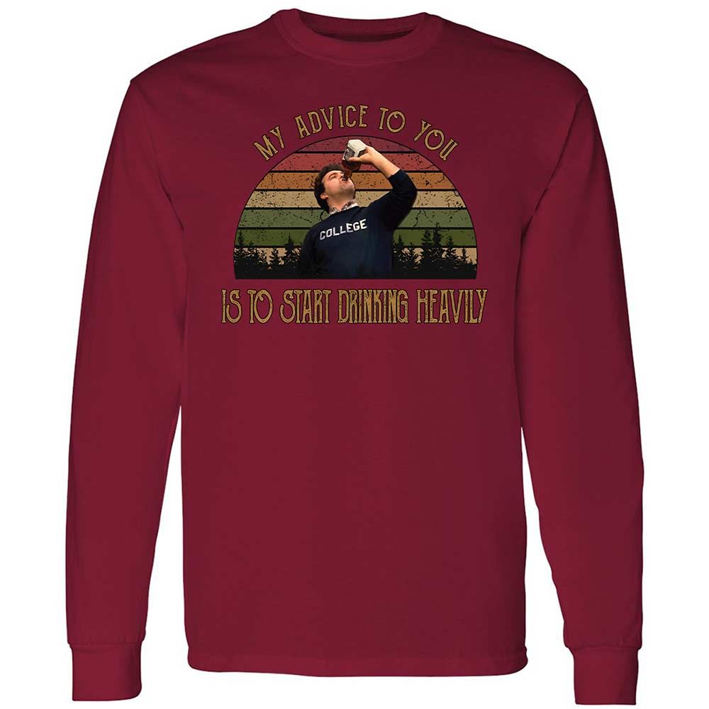 Long Sleeve T-Shirt - XPHL8S83 - Cardinal Red - 7