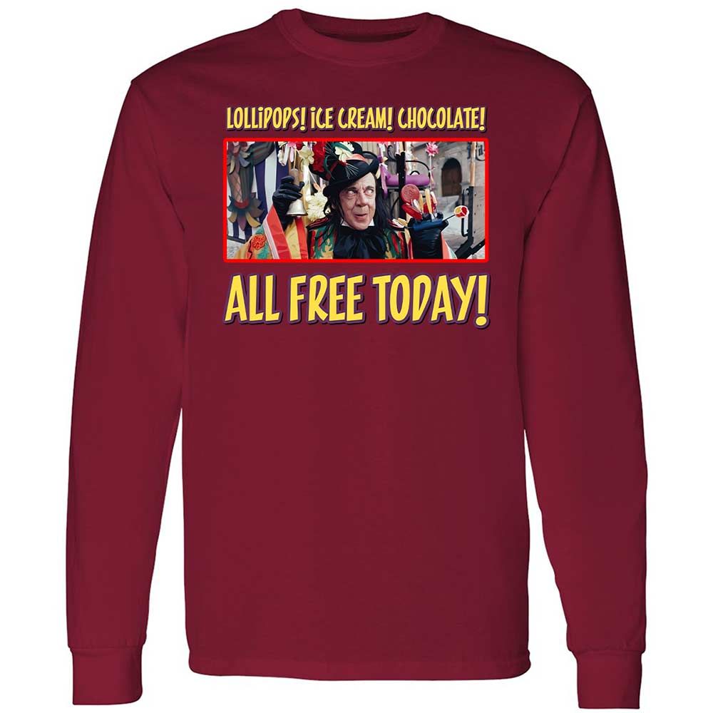 Long Sleeve T-Shirt - UDPLSK64 - Cardinal Red - 7