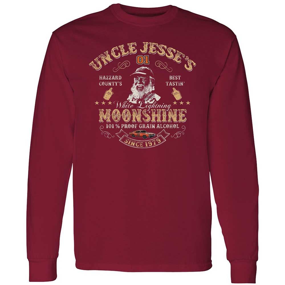 Long Sleeve T-Shirt - XDJEU14Z - Cardinal Red - 7