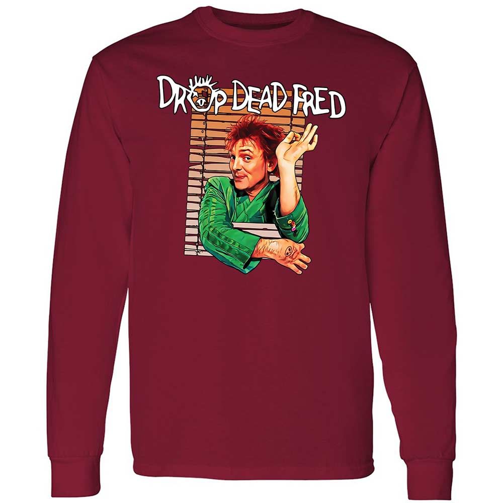 Funny Man Drop Dead Fred - Cardinal Red - 7
