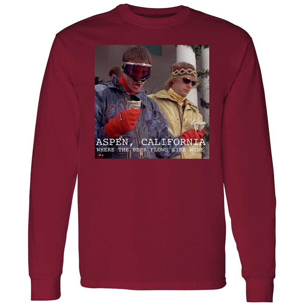 Long Sleeve T-Shirt - 8NG5ZDS5 - Cardinal Red - 7