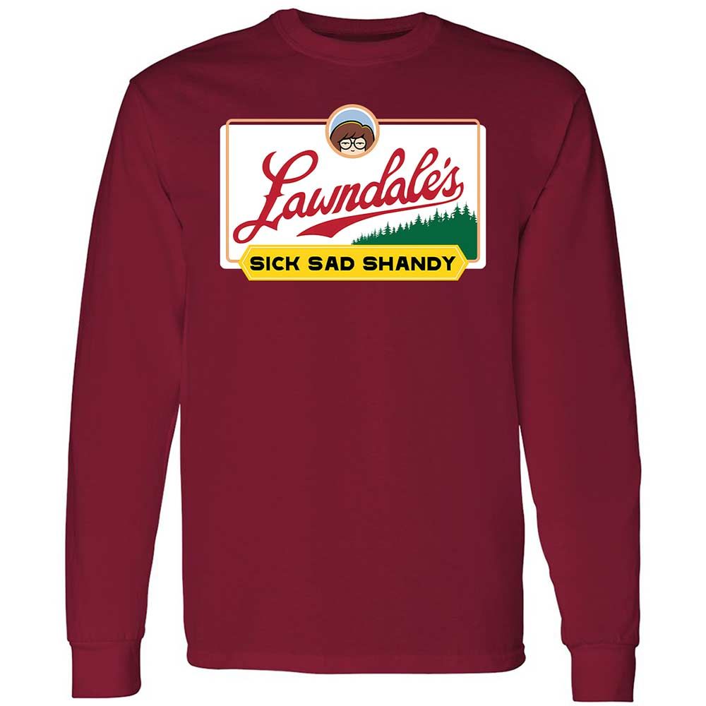 Long Sleeve T-Shirt - ABATL9HB - Cardinal Red - 7
