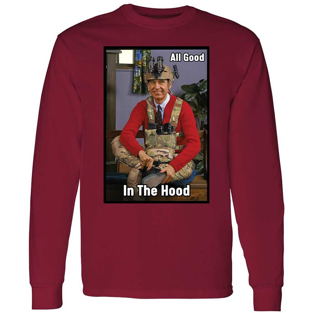 All Good In The Hood - Cardinal Red - 7