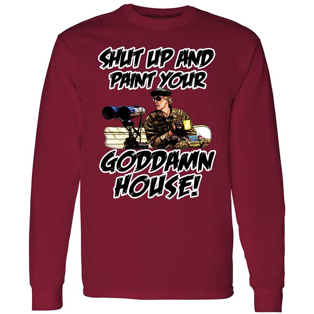 Long Sleeve T-Shirt - F5JVTDJ8 - Cardinal Red - 7