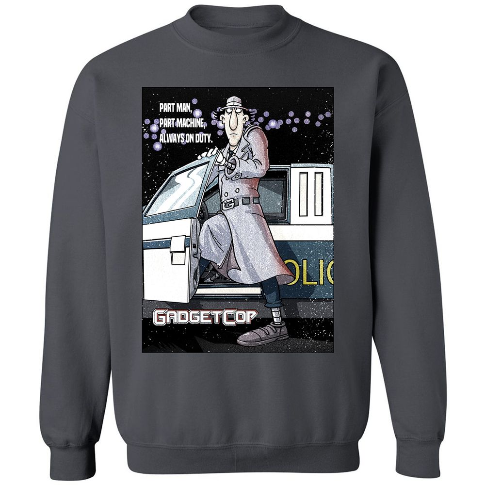 Classic Unisex Sweatshirt - JFQVR8AD - Charcoal - 7