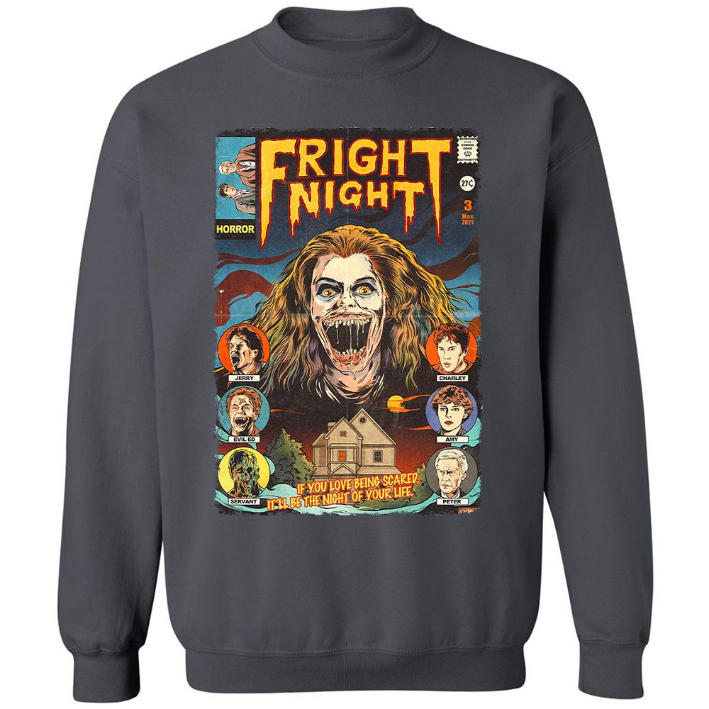 Classic Unisex Sweatshirt - 4RNU1PHE - Charcoal - 7