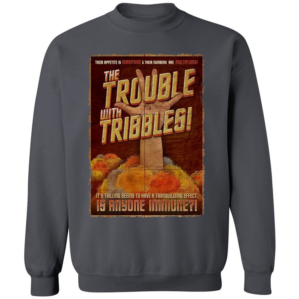 Classic Unisex Sweatshirt - P3V8JDHK - Charcoal - 7